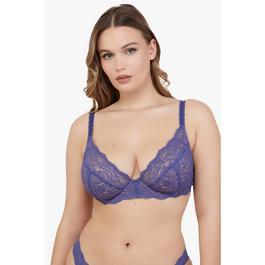 Playful Promises Ariana Space Dust Blue Everyday Comfort Lace Bra