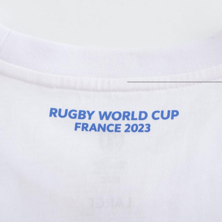 Angleterre - Rugby World Cup - the future is ours graphic back print stripe t-shirt in black - 6
