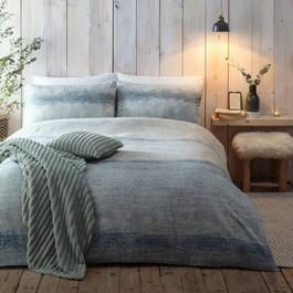 Appletree Anson Stripe 100% Brushed Cotton Duvet Cover Set