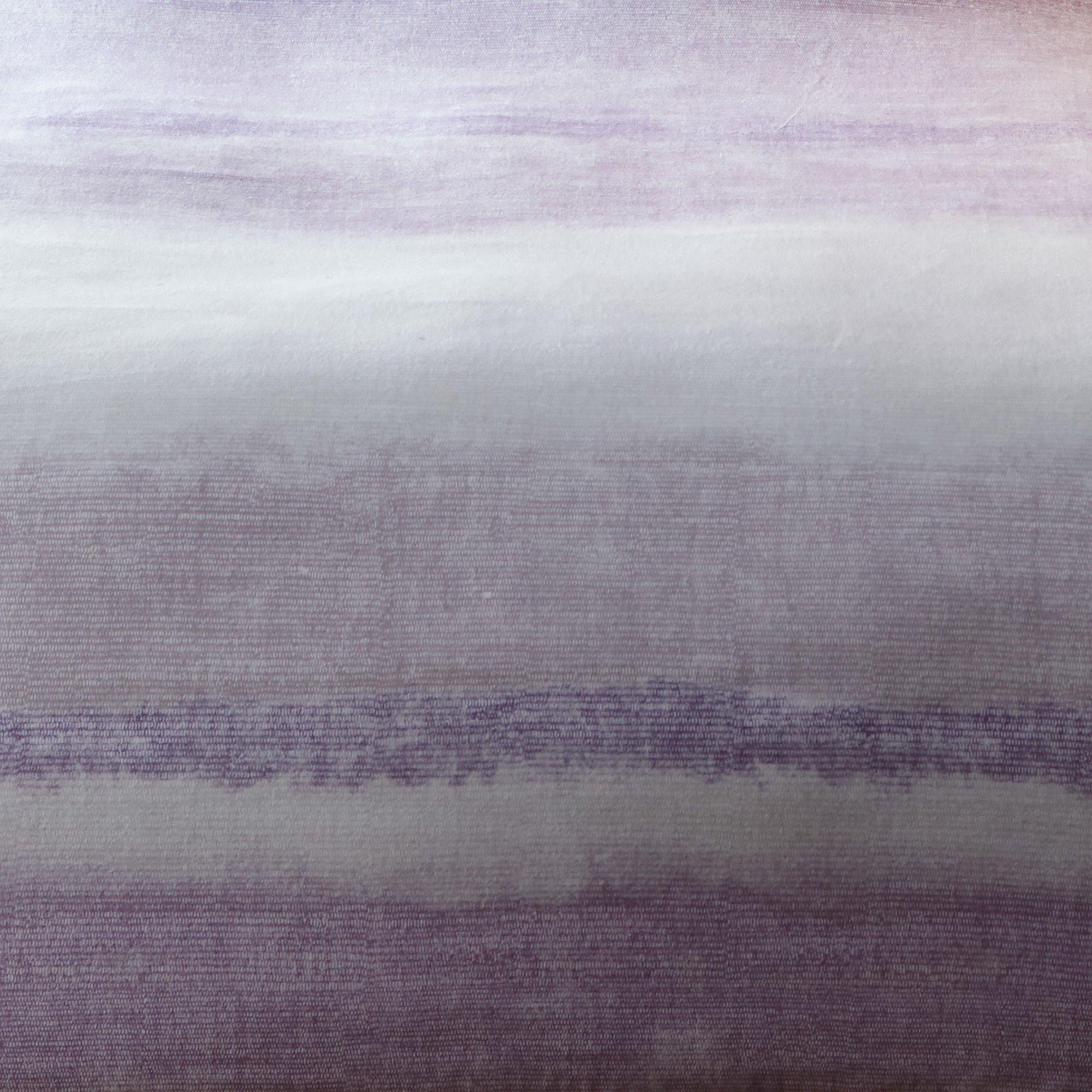 Mauve - Appletree - Anson Stripe 100% Brushed Cotton Duvet Cover Set - 4