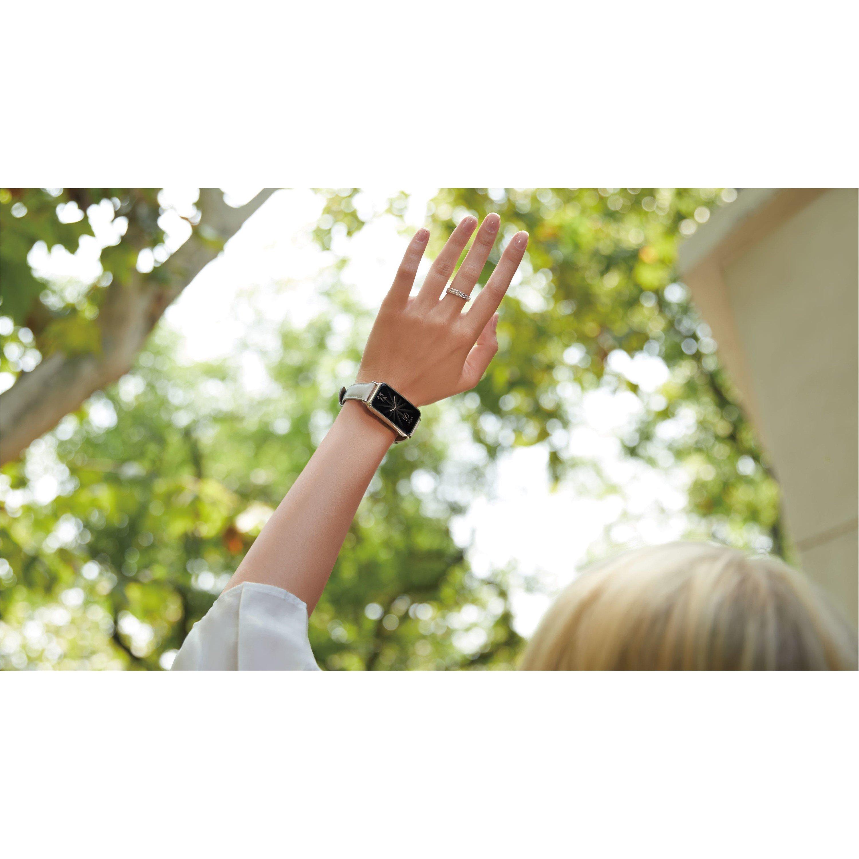 Elektronik - Huawei - HUAWEI WATCH FIT mini GoldFrosty White Strap - 5