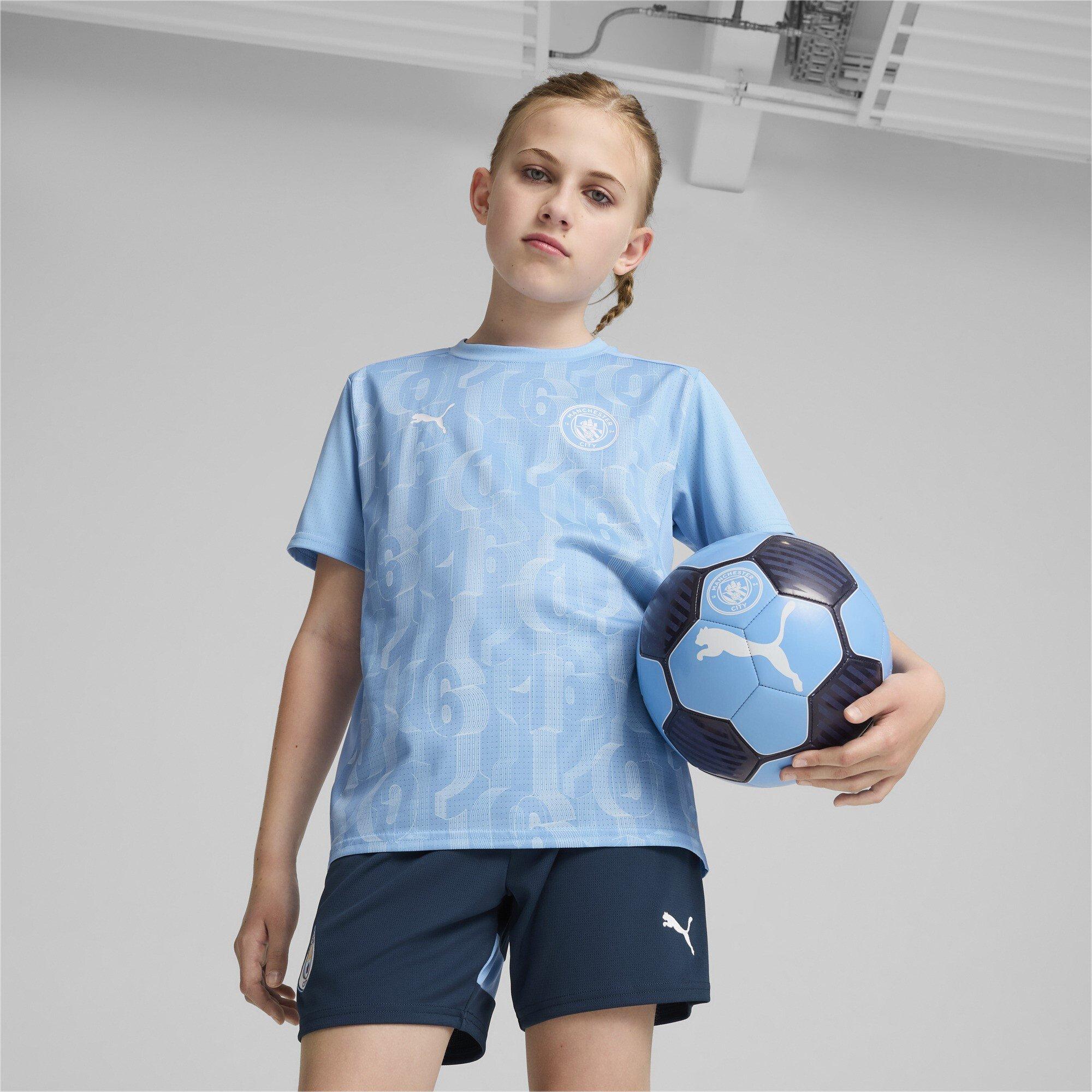 Blau - Puma - Manchester City Prematch Shirt 2024 2025 Junior - 2