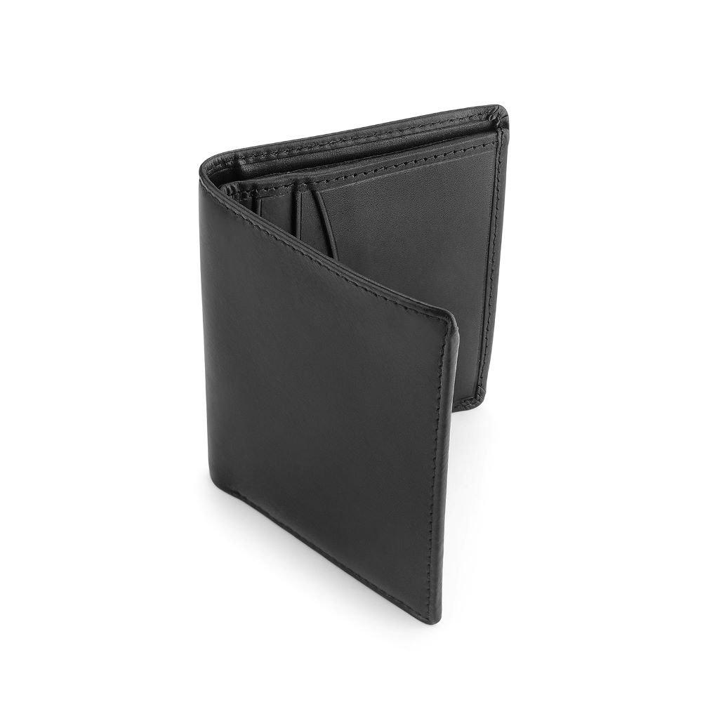 Black - PRIMEHIDE Leather - Tuscan Men’s Bifold Wallet - 3