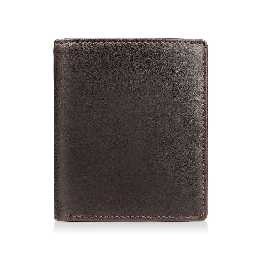 Primehide Leather Men's Tuscan ’S Bifold Wallet - Brown - 10.5 x 9.5