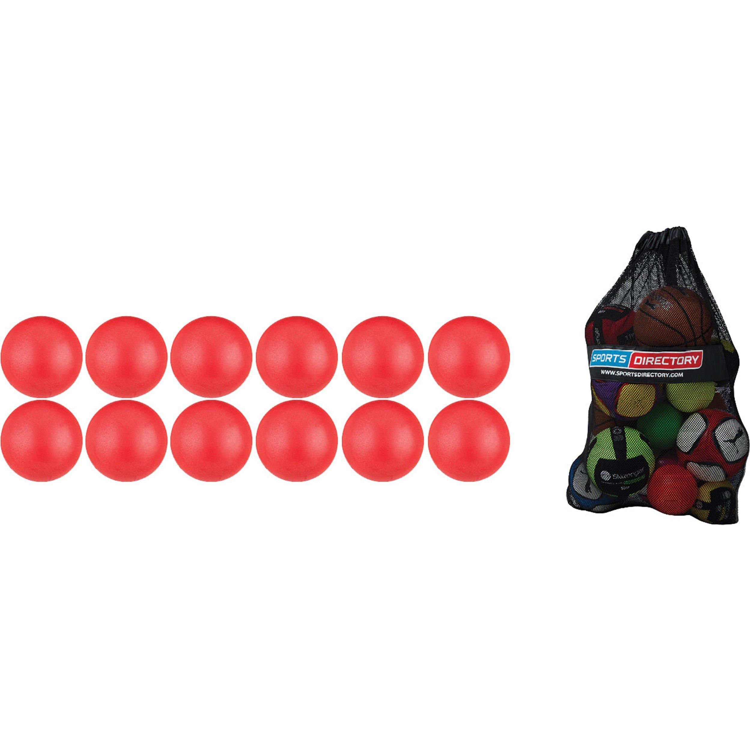 Neutral - Sports Directory - 20cm Foam Sponge Balls - Pack of 12 - 3