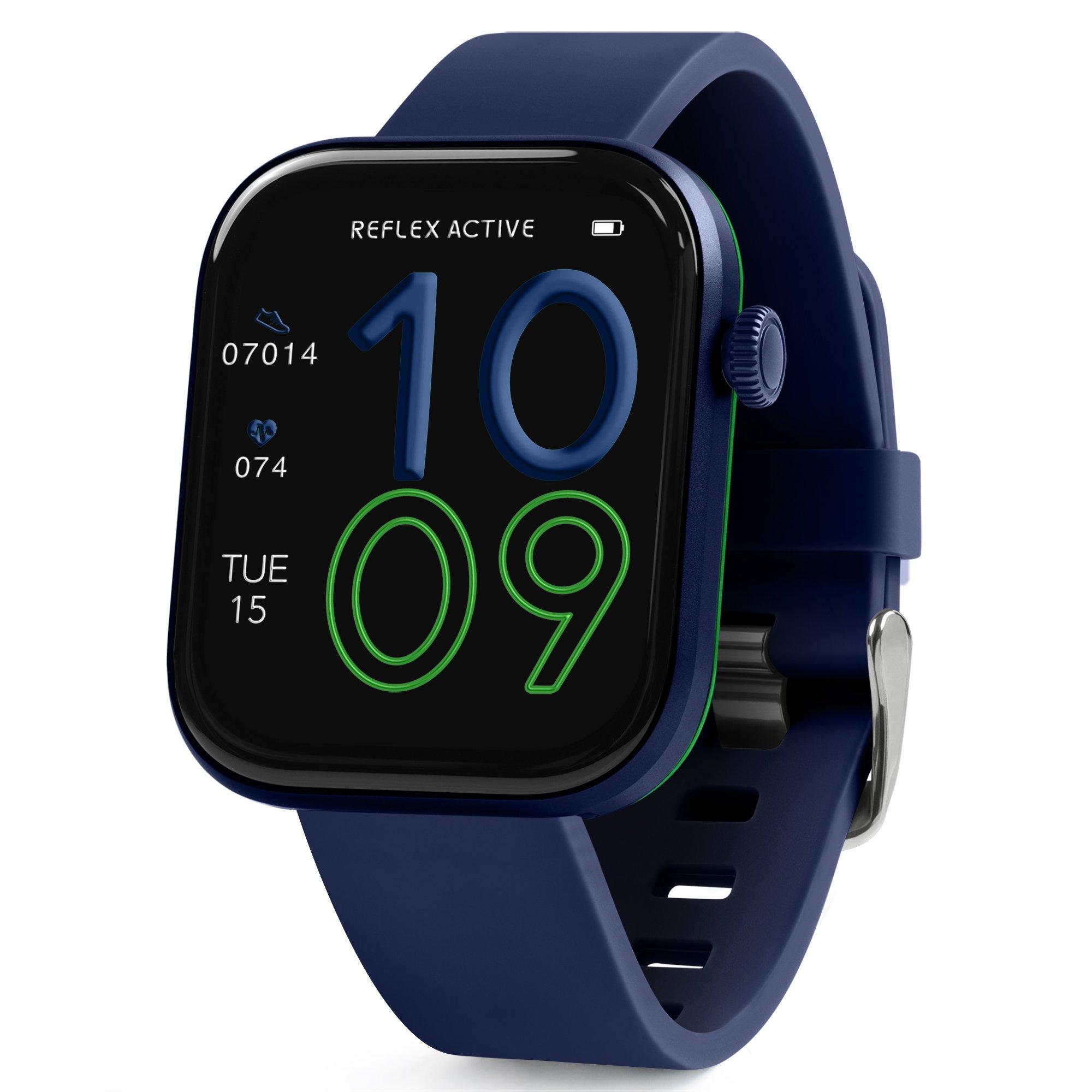 Navy - Reflex Active - Reflex Active Spectra AMOLED Calling Smart Watch - 1