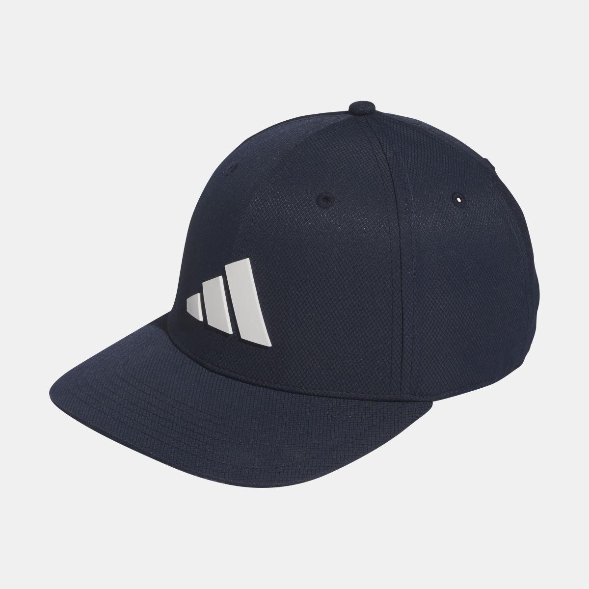 Navy - adidas - Tour Snapback Golf Hat - 1