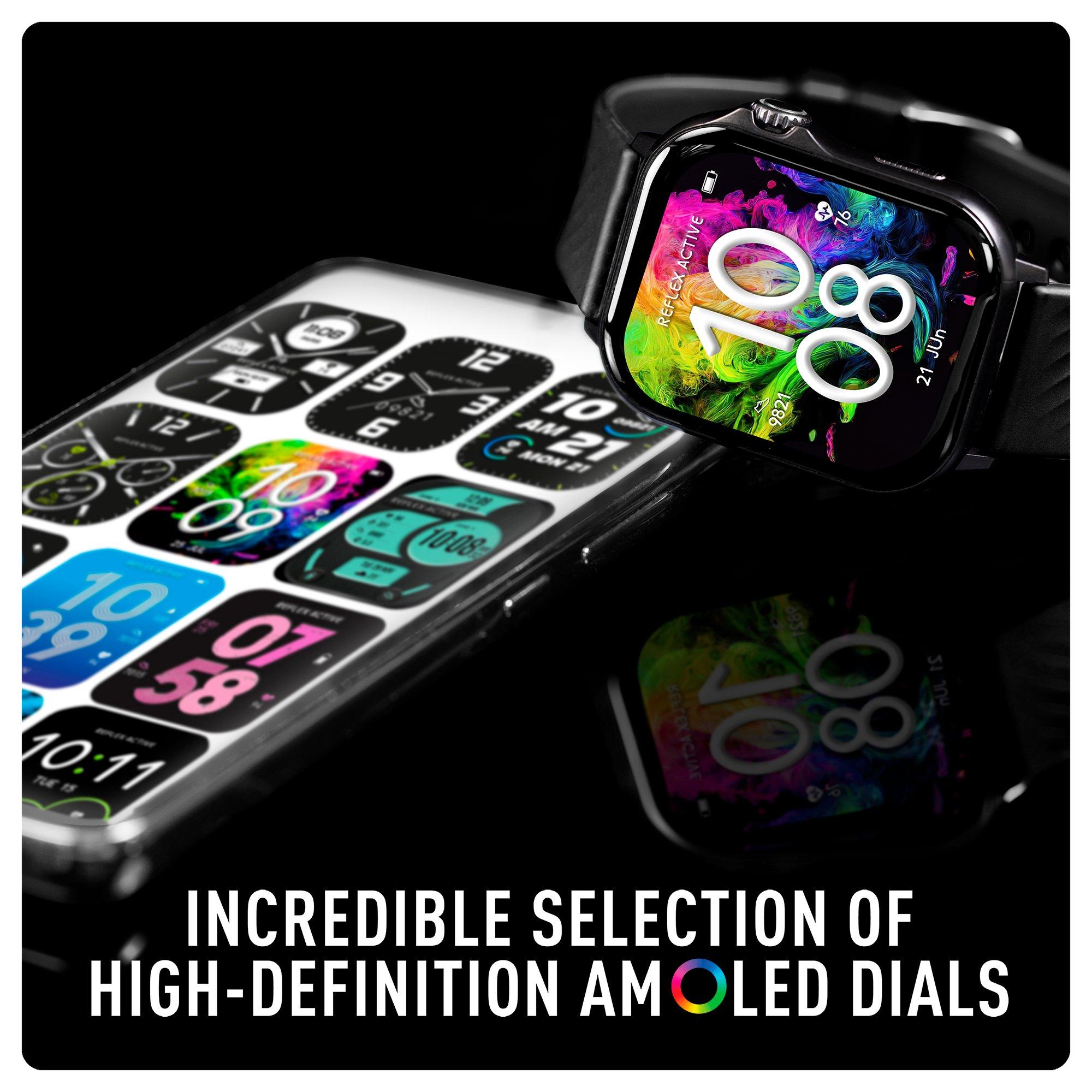 Black - Reflex Active - Reflex Active Venture AMOLED GPS Calling Watch - 4