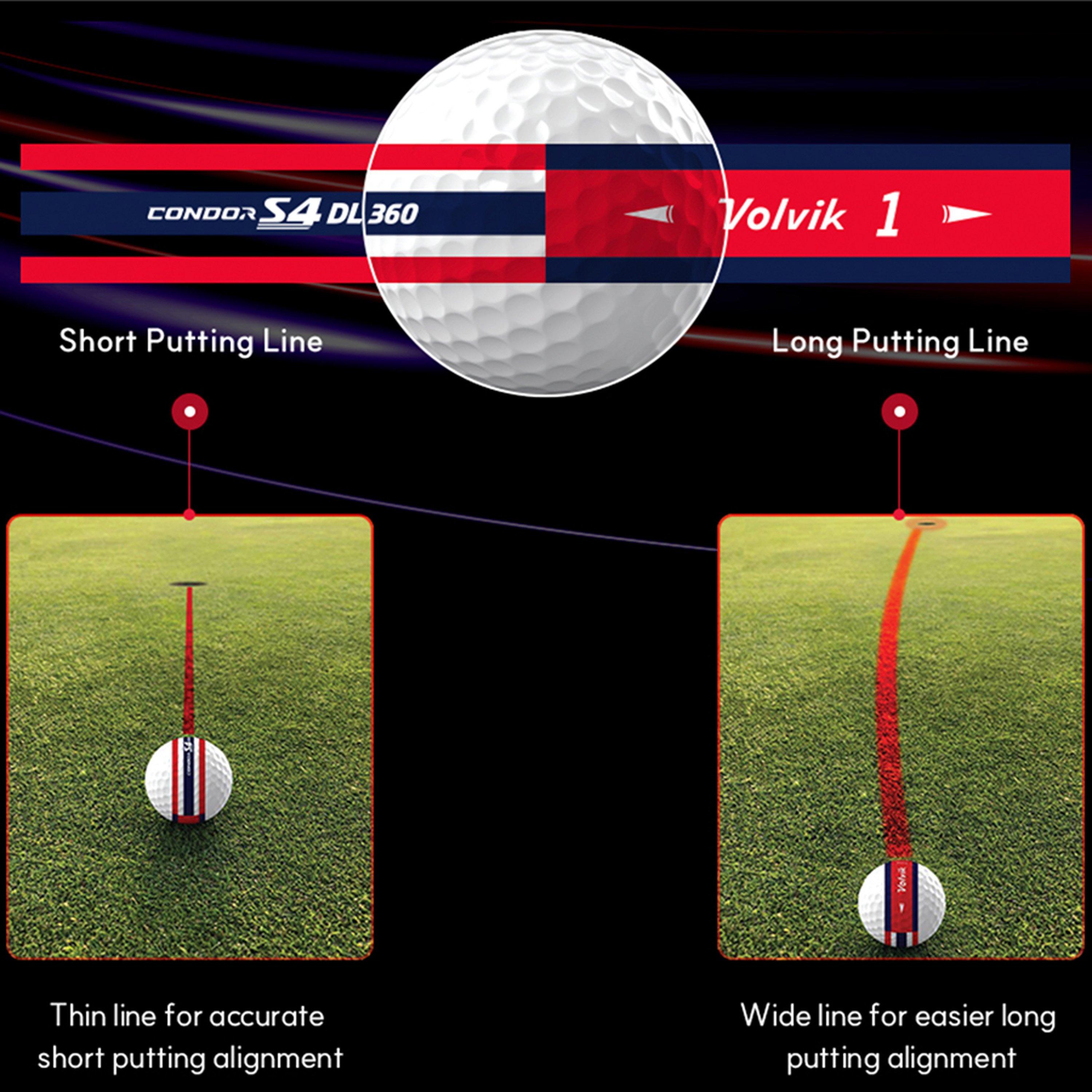 Condor S3 Tour - Volvik - Volvik Condor S3 Tour Golf Balls - 3