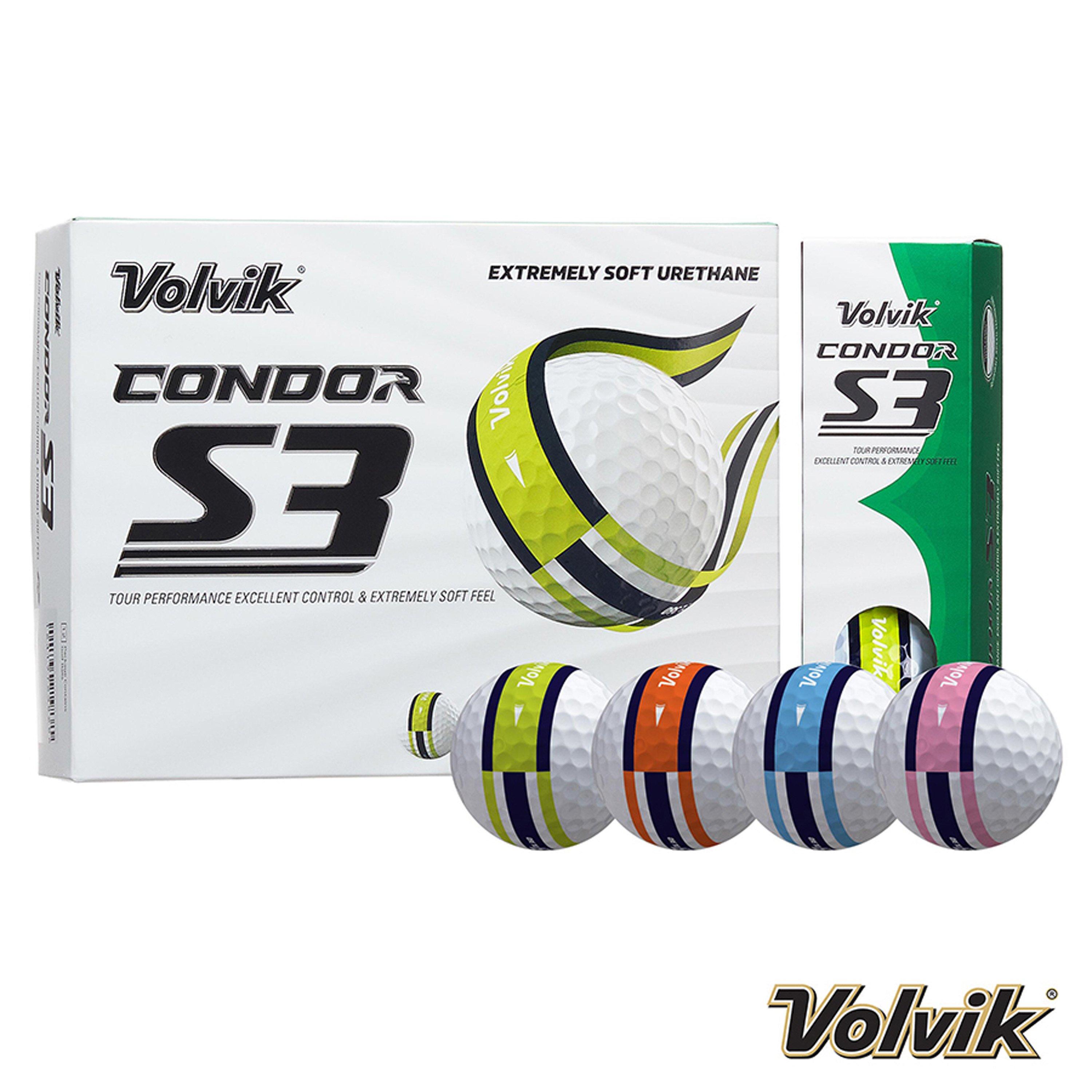 Volvik  Golf Balls Condor S3 Tour