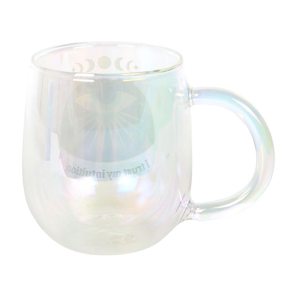 Clear - Something Different - Intuition Double Walled Glass Mug with Aura Crysta - 4