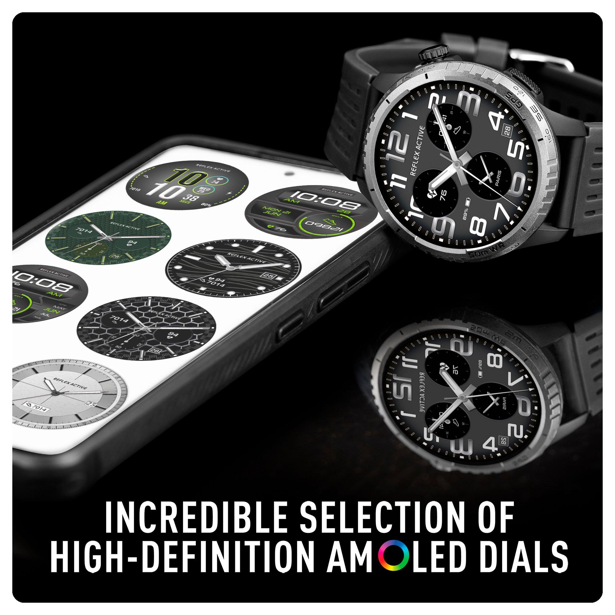 Black - Reflex Active - Reflex Active Sea Venture AMOLED GPS Smart Watch - 4