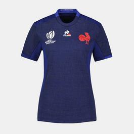 Le Coq Sportif France Rugby RWC Home Shirt 2023 2024 Womens