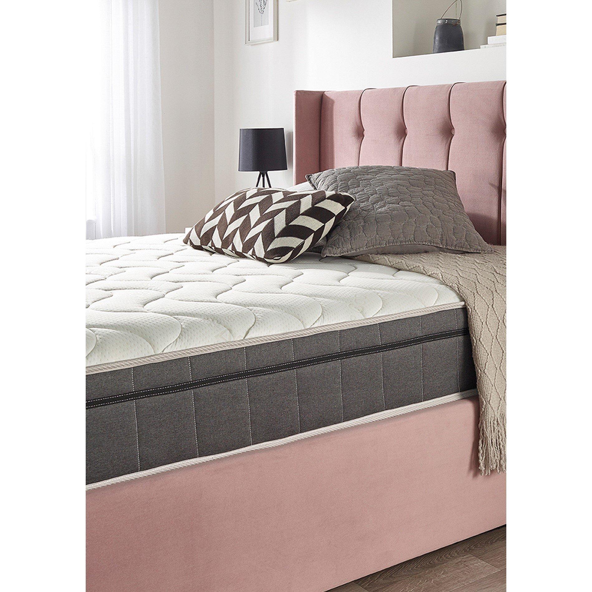 White - Aspire - 4000 Cosy Topper Pocket Mattress - 2