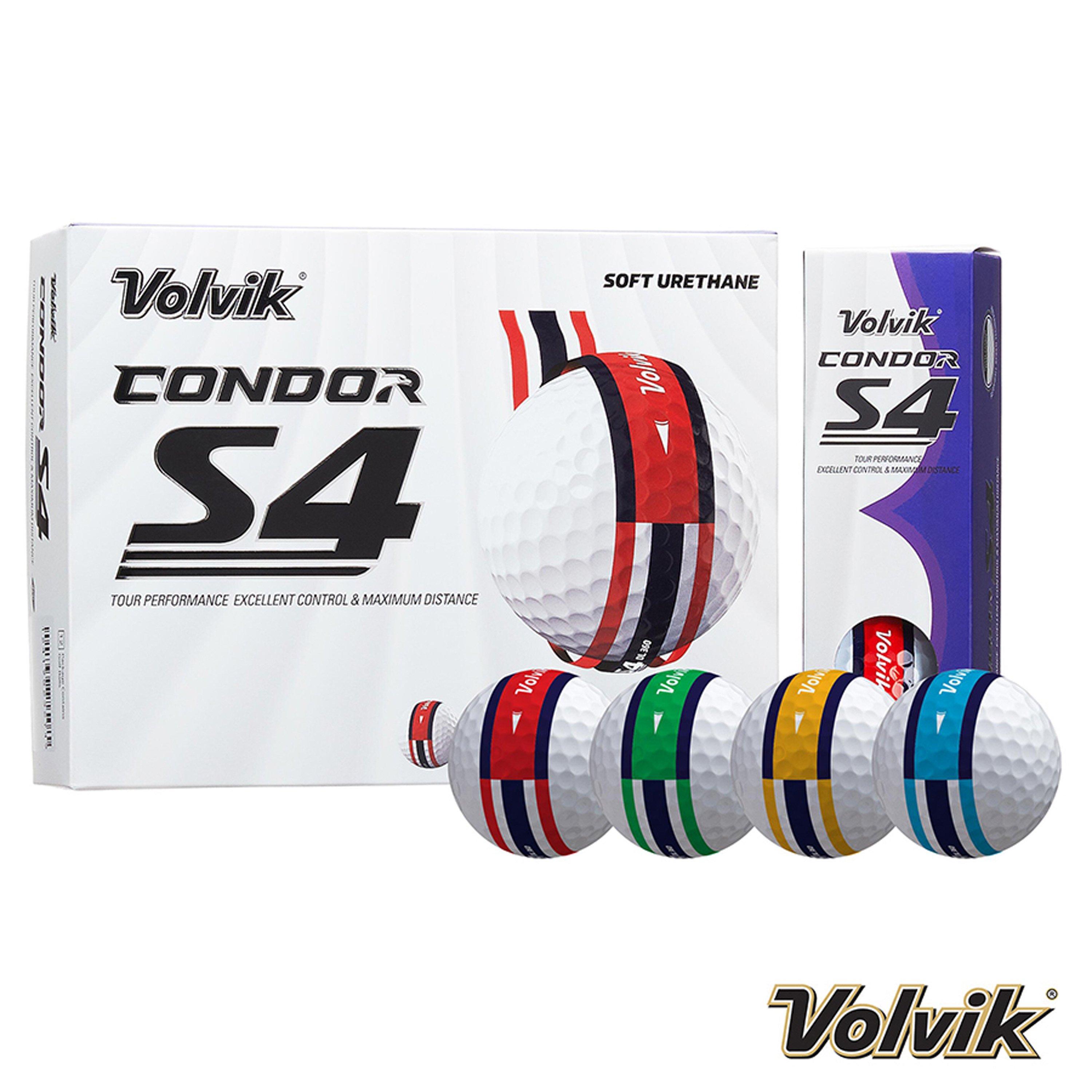 Condor S4 Tour - Volvik - Volvik Condor S4 Tour Golf Balls - 1