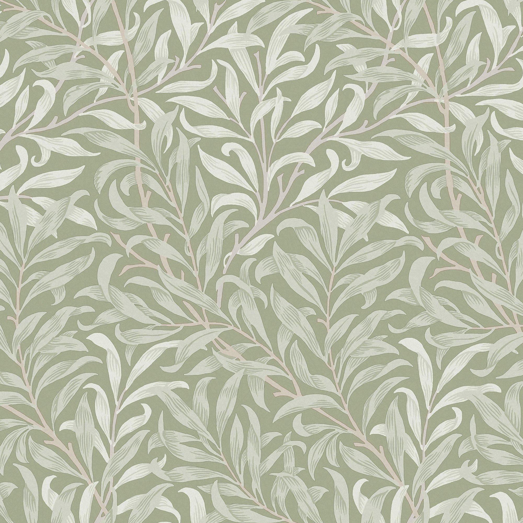 Sage - William Morris at Home - William Morris at Home Willow Bough Sage Wallpaper - 2
