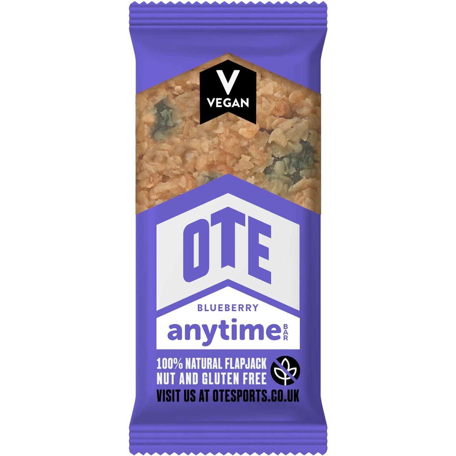 Ote  Anytime Bar (16 X 62G) - Blueberry (Vega - Box of 16