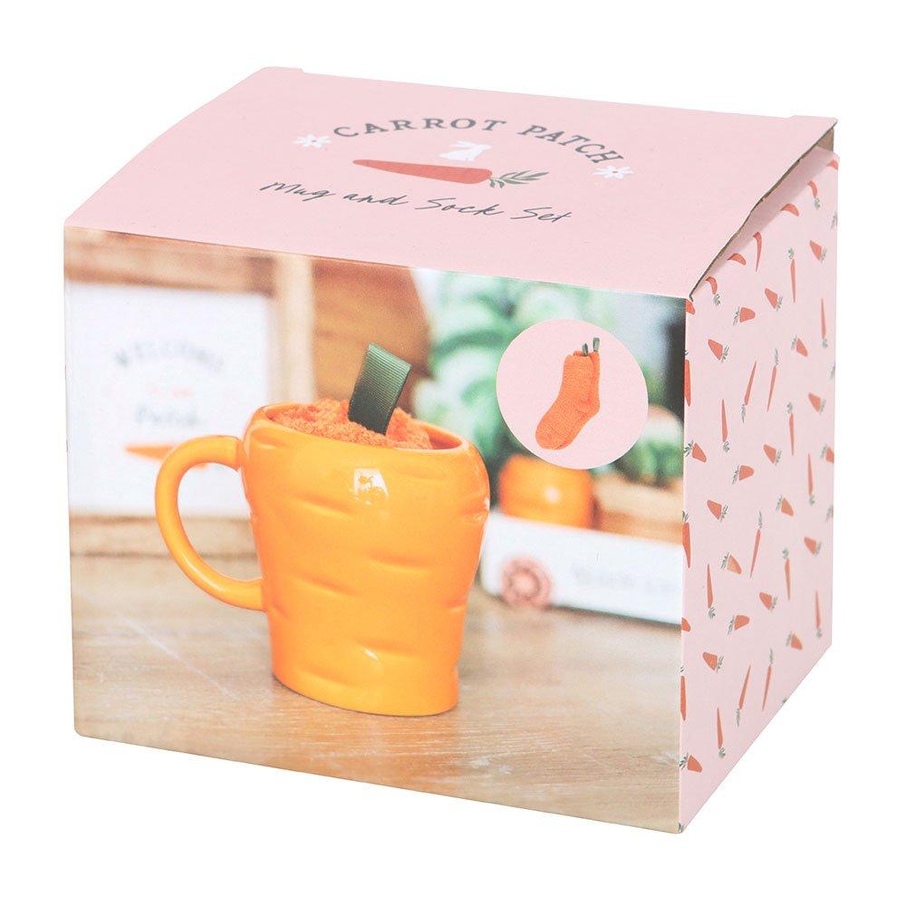 Orange - Something Different - Carrot Shaped Mug and Socks Set - 2