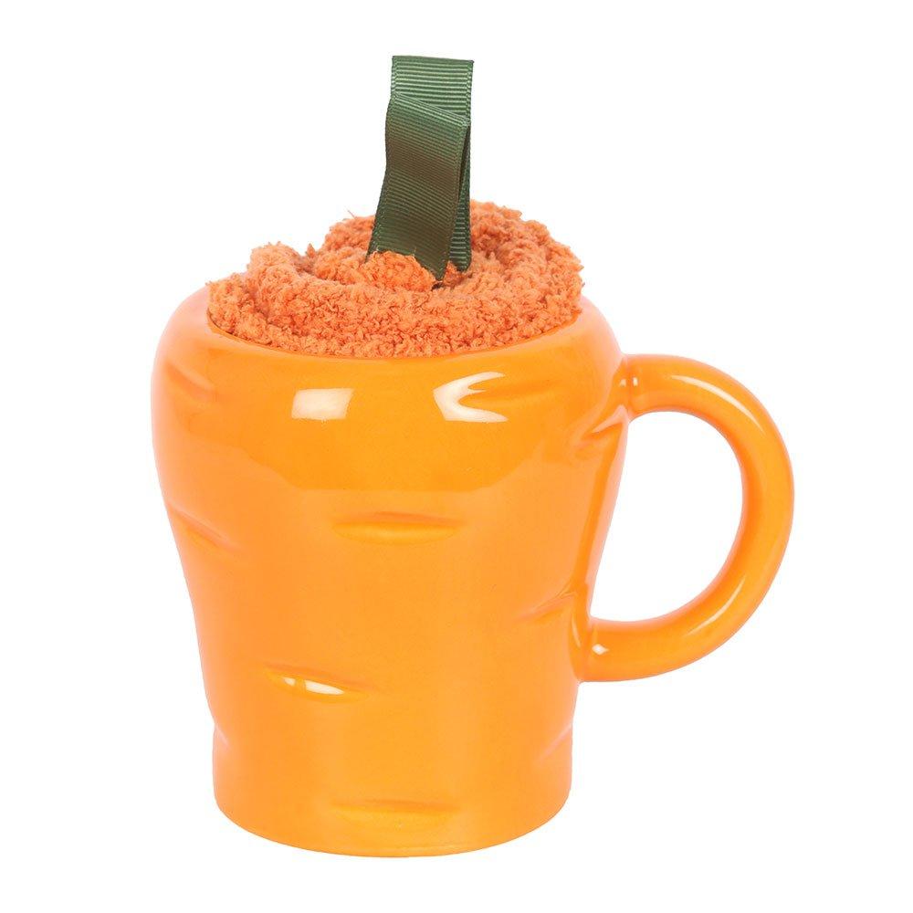 Orange - Something Different - Carrot Shaped Mug and Socks Set - 5