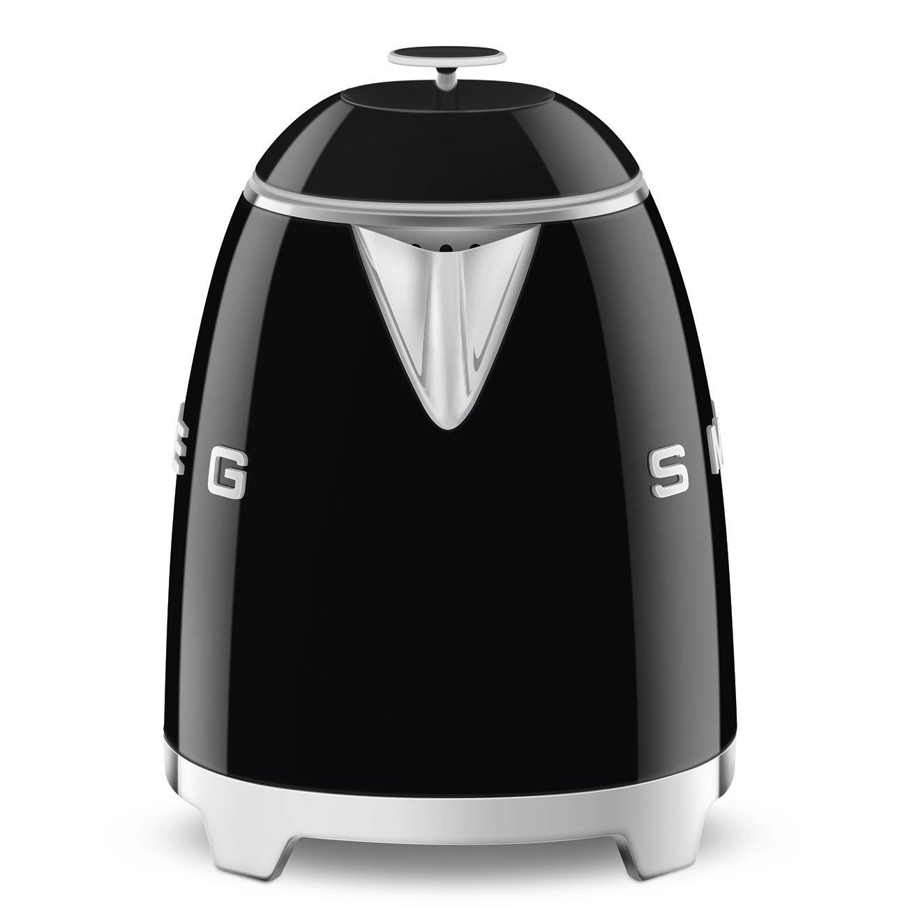Black - Smeg - 50s Style Mini Kettle 0.8L - 3
