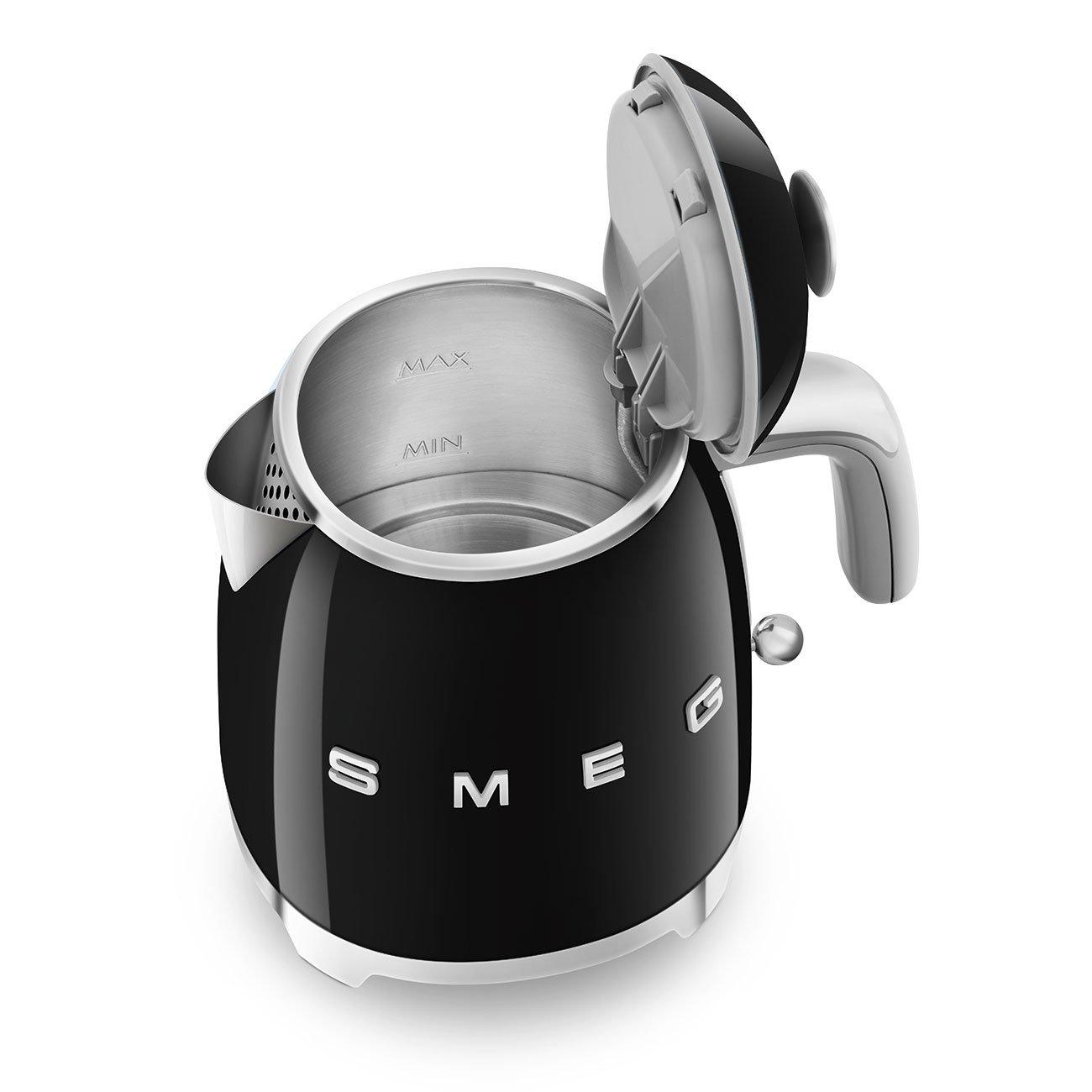 Black - Smeg - 50s Style Mini Kettle 0.8L - 7