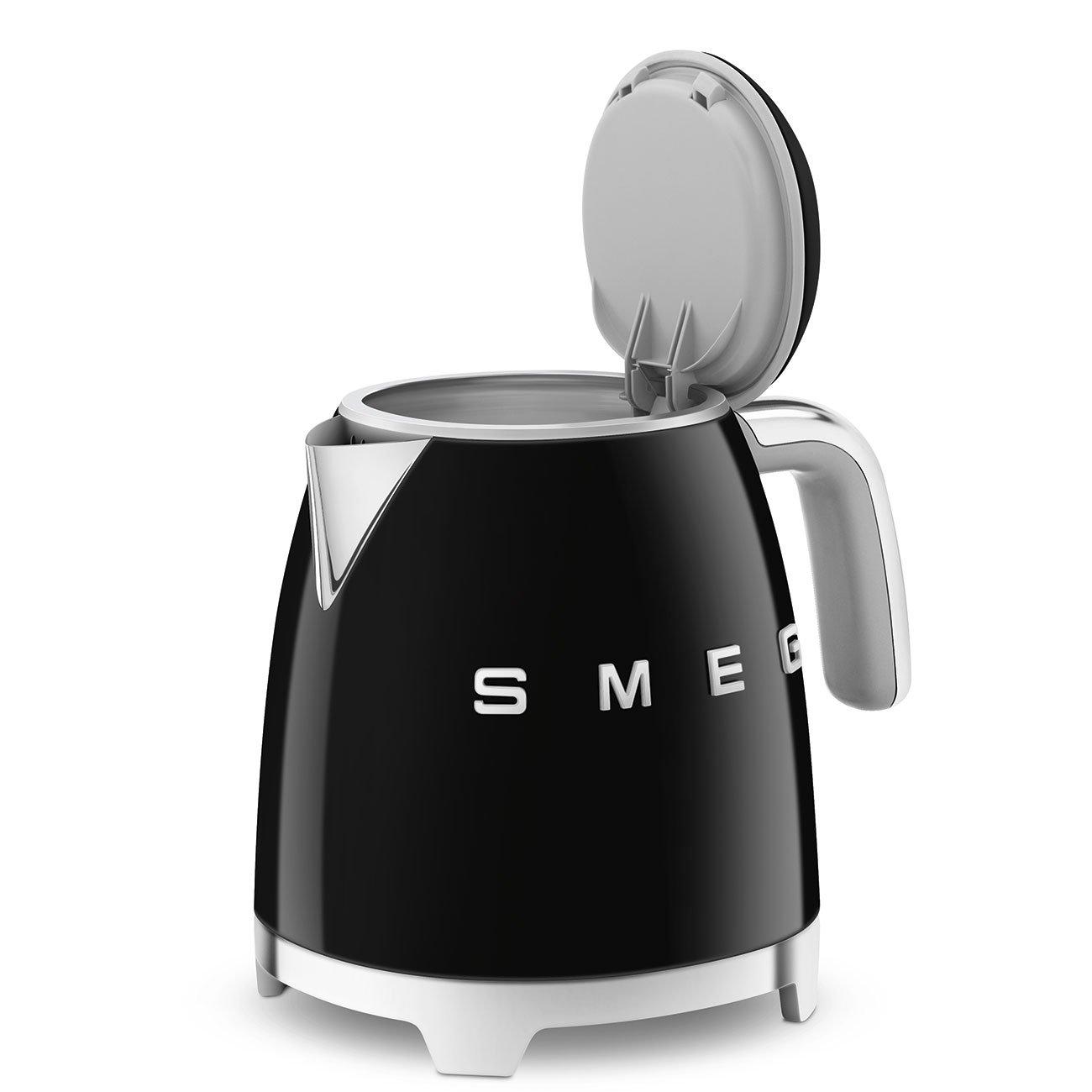 Black - Smeg - 50s Style Mini Kettle 0.8L - 8