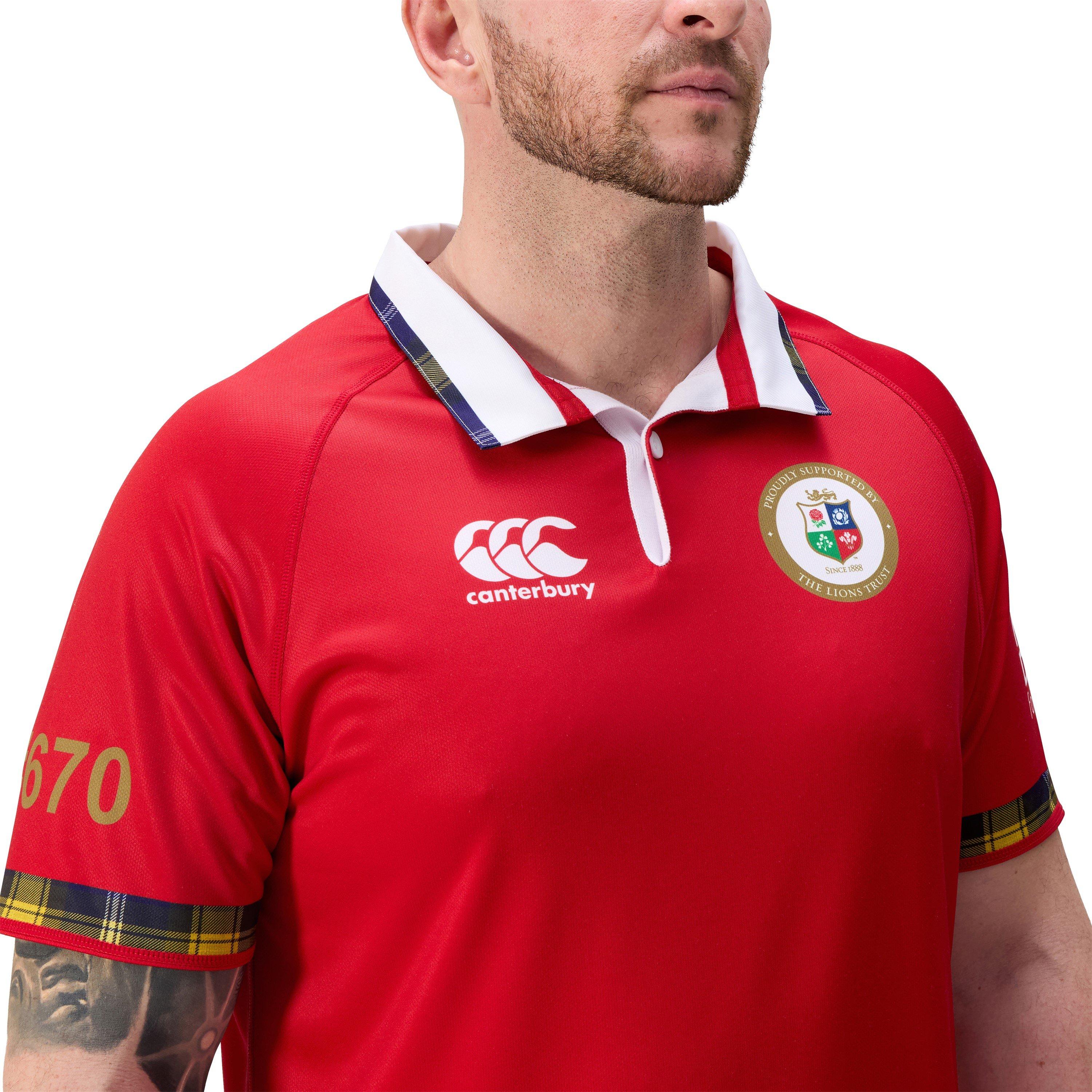 Rood - Canterbury - British & Irish Lions Performance Shirt 2025 Mens - 7
