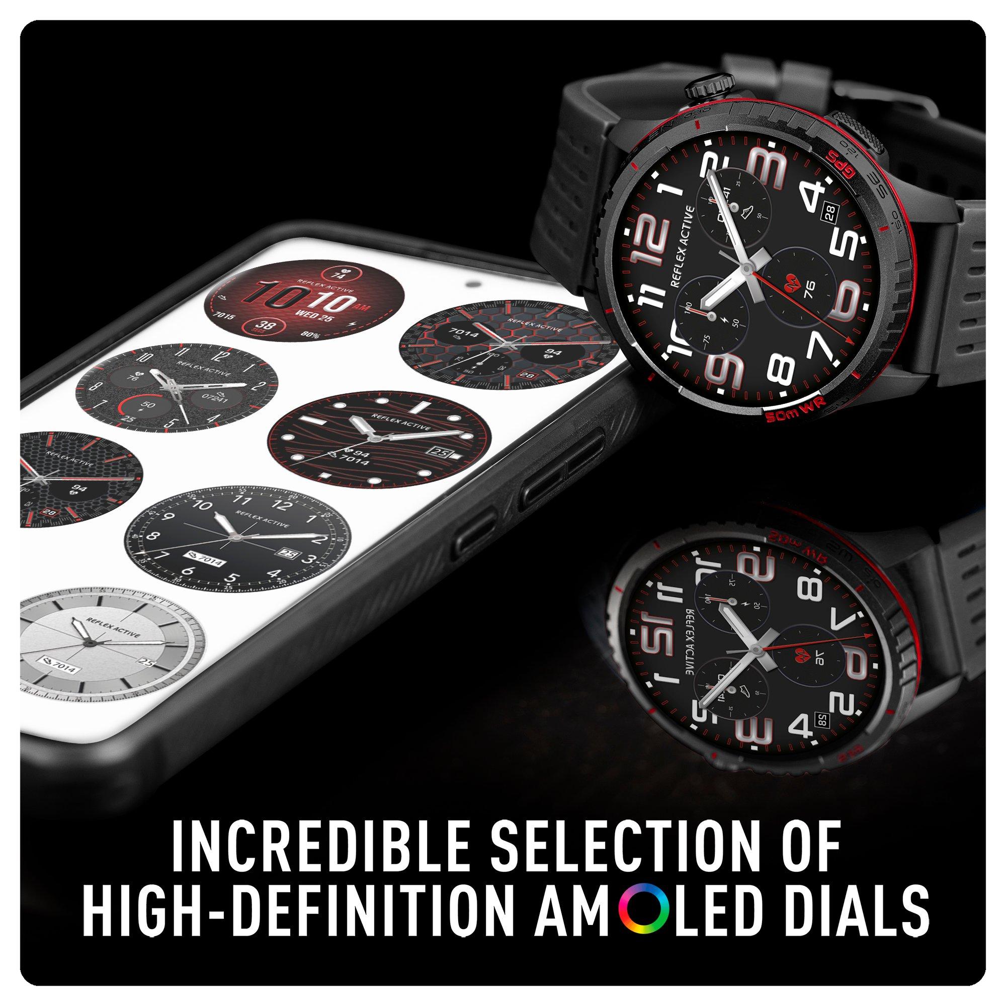 Black - Reflex Active - Reflex Active Sea Venture AMOLED GPS Smart Watch - 4