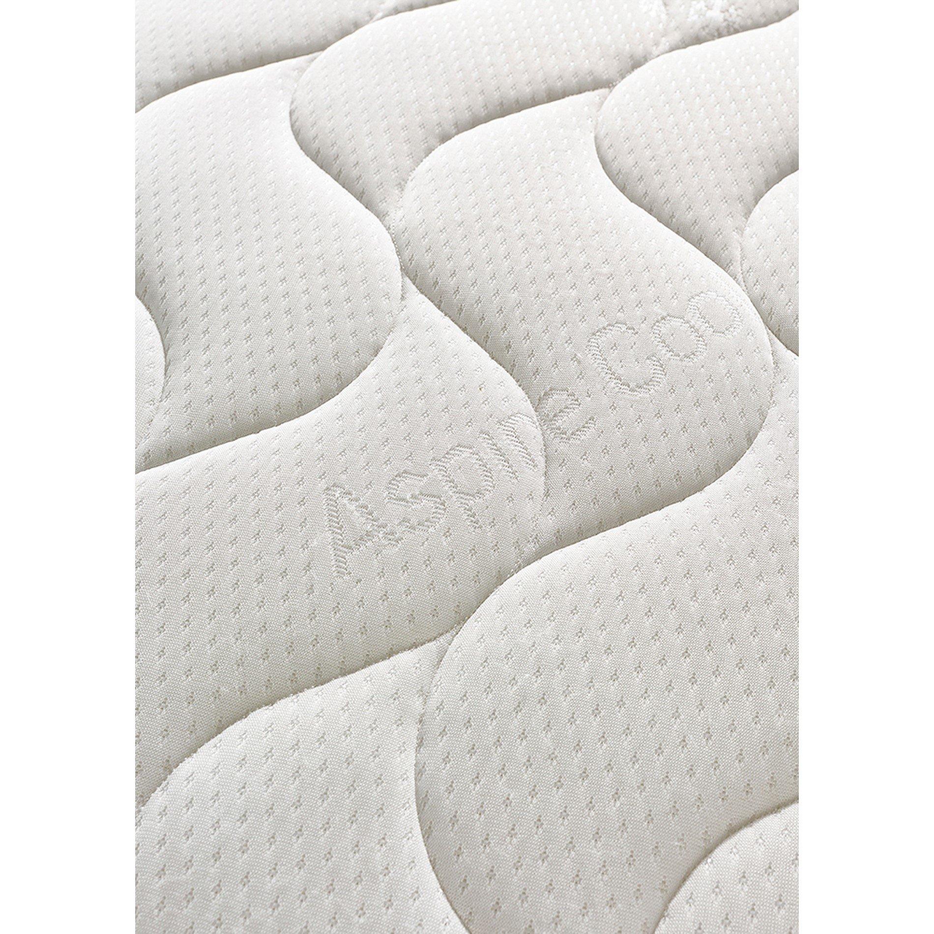 White - Aspire - 6000 Platinum Hybrid Memory Mattress - 5
