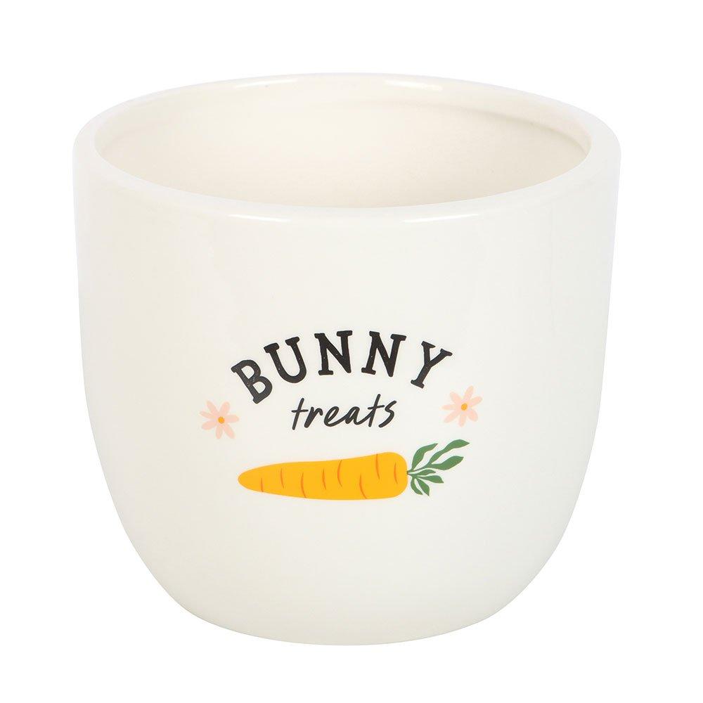 Cream - Something Different - Bunny Treats Ceramic Pot - 3