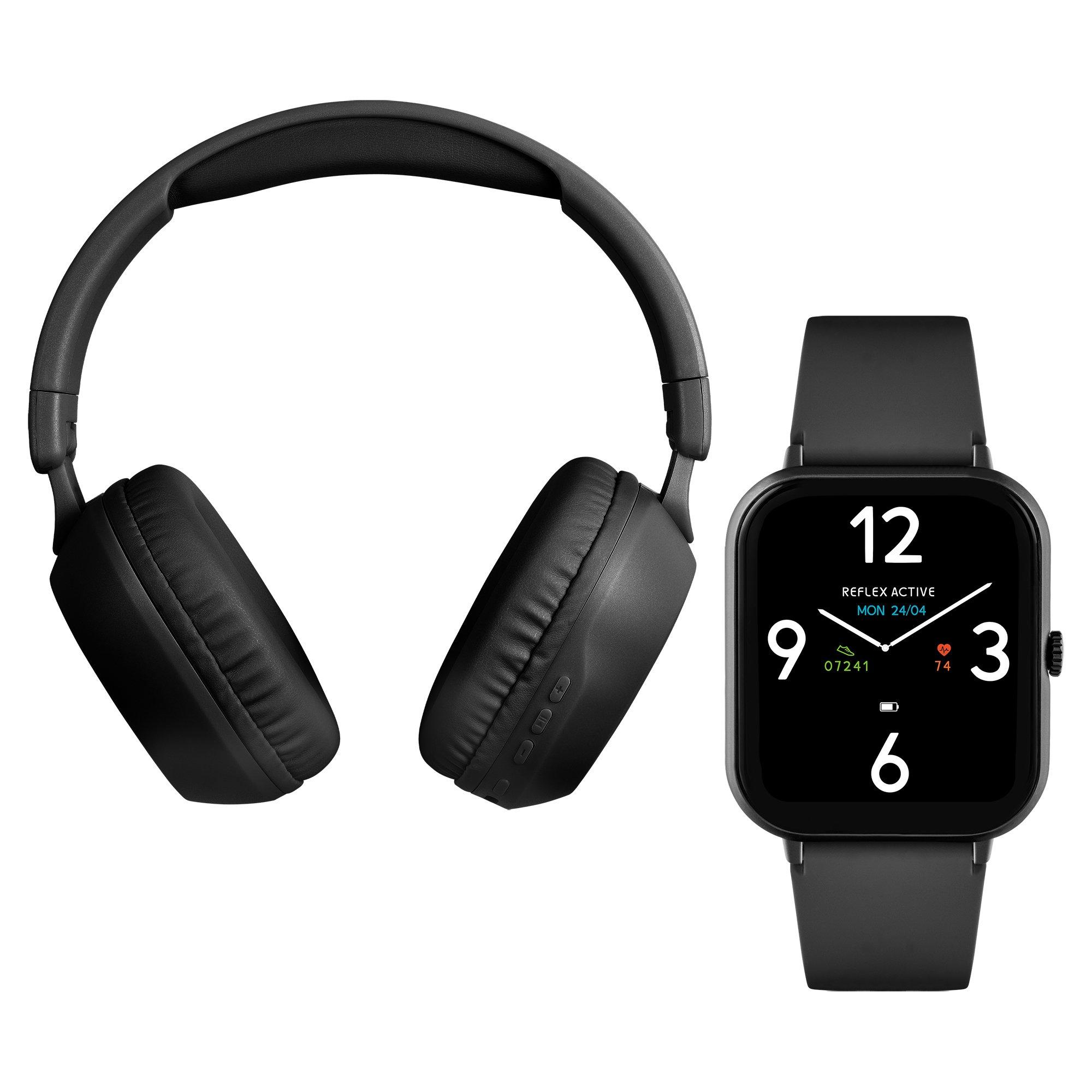 Black - Reflex Active - Reflex Active Nexus Calling Smart Watch Set - 1