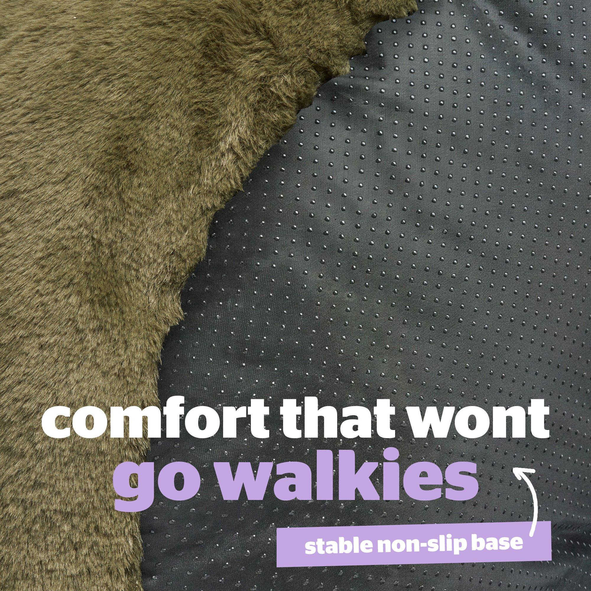 Green - Silentnight - Luxury Fur Calming Donut Bed - 4