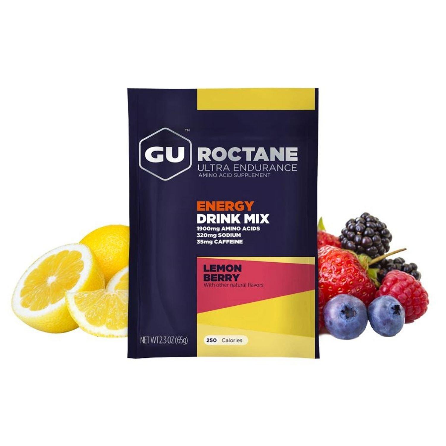 GU Roctane Energy Drink Mix - Box of 10 Serve Sing