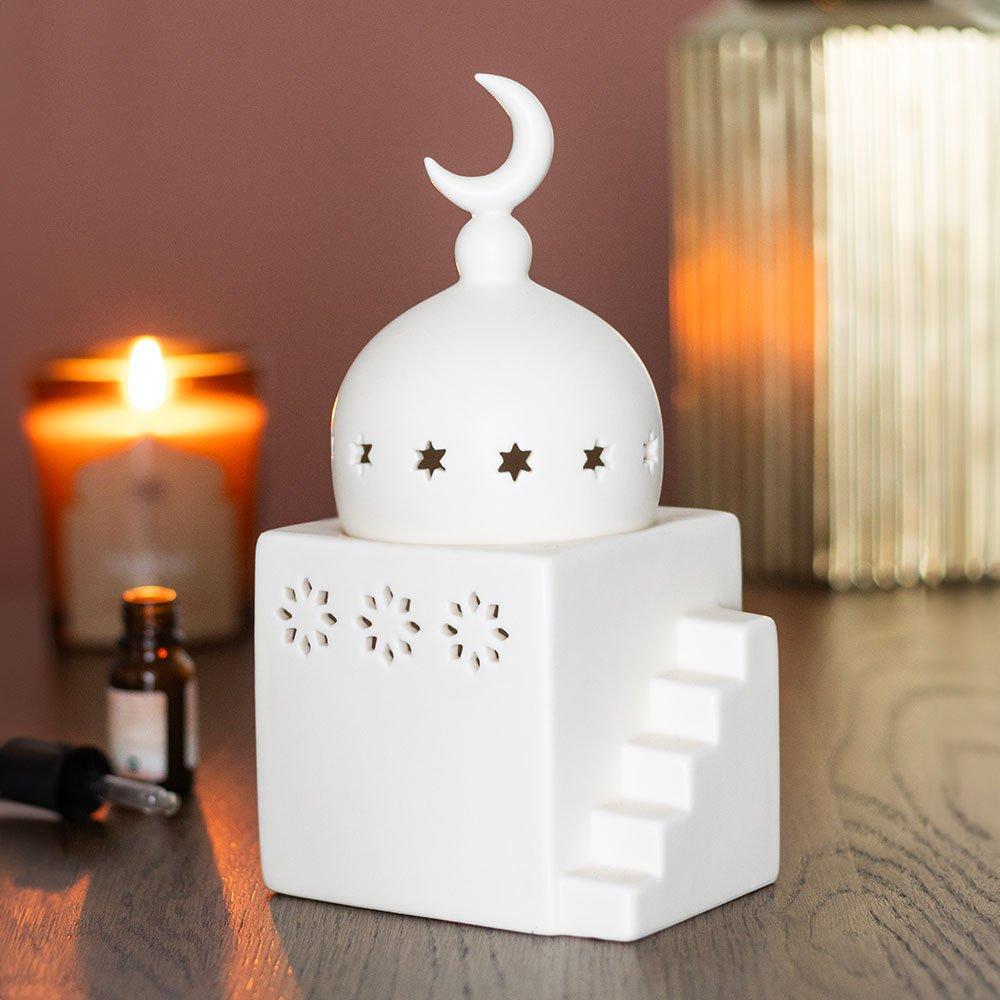 Something Different  Mosque Shaped -Purpose Burner - White