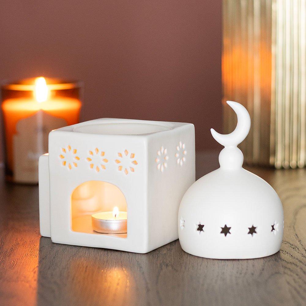 White - Something Different - Mosque Shaped Multi-Purpose Burner - 2
