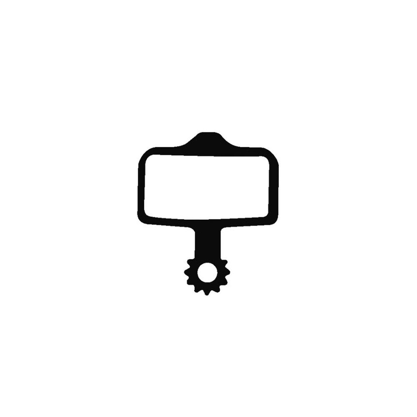 No Colour - Ashima - Semi-Metal Pads - SRAM Level/BD/X0/XX/Avid Elixir - 2