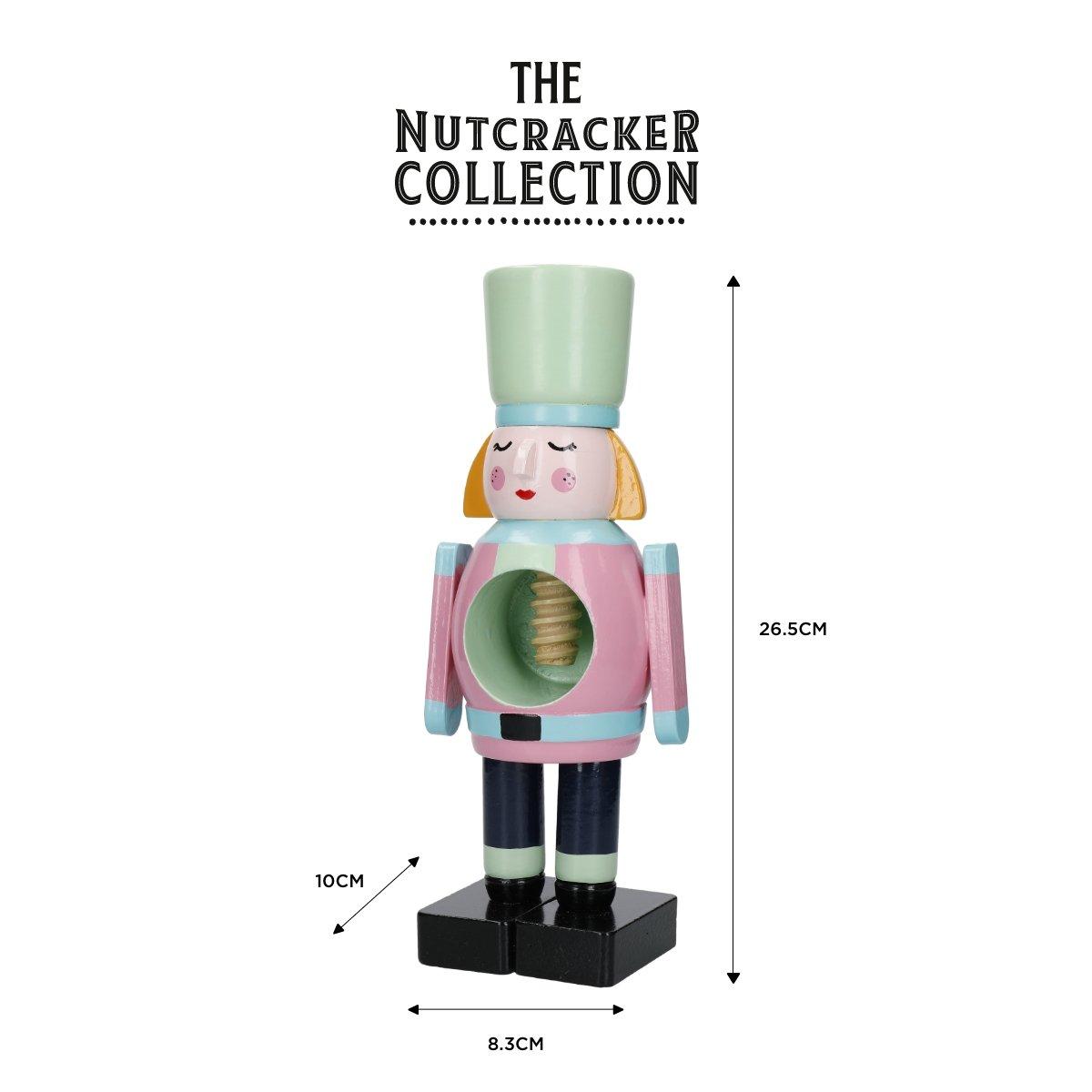 Mixed - KitchenCraft - The Nutcracker Collection Wooden Female Nutcracker - 2