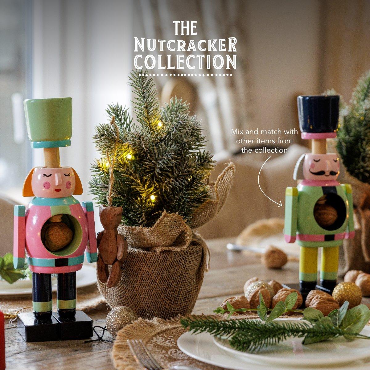 Mixed - KitchenCraft - The Nutcracker Collection Wooden Female Nutcracker - 3