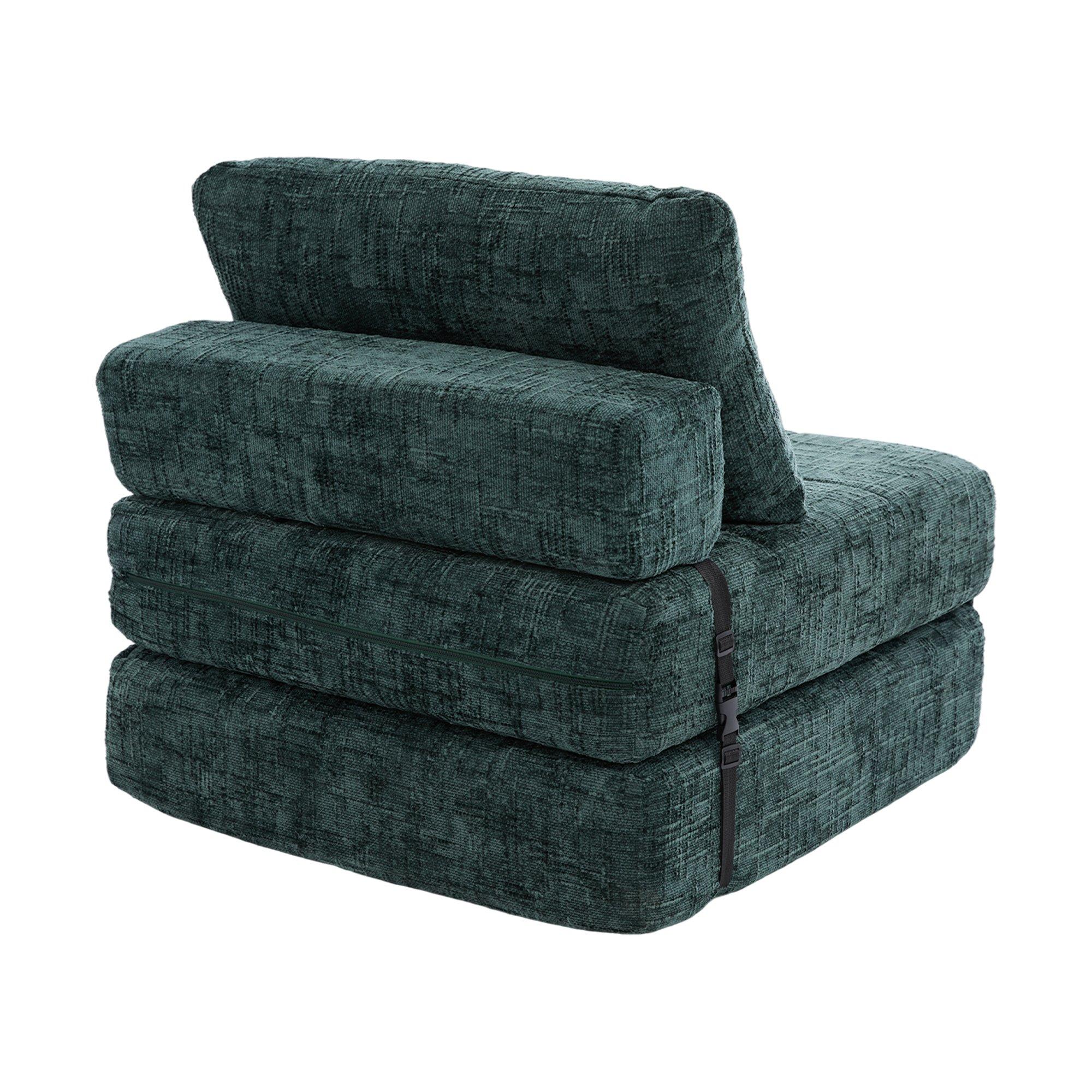 Emerald - Urban Meuble - Convertible Tufted Folding Sofa Bed - 14