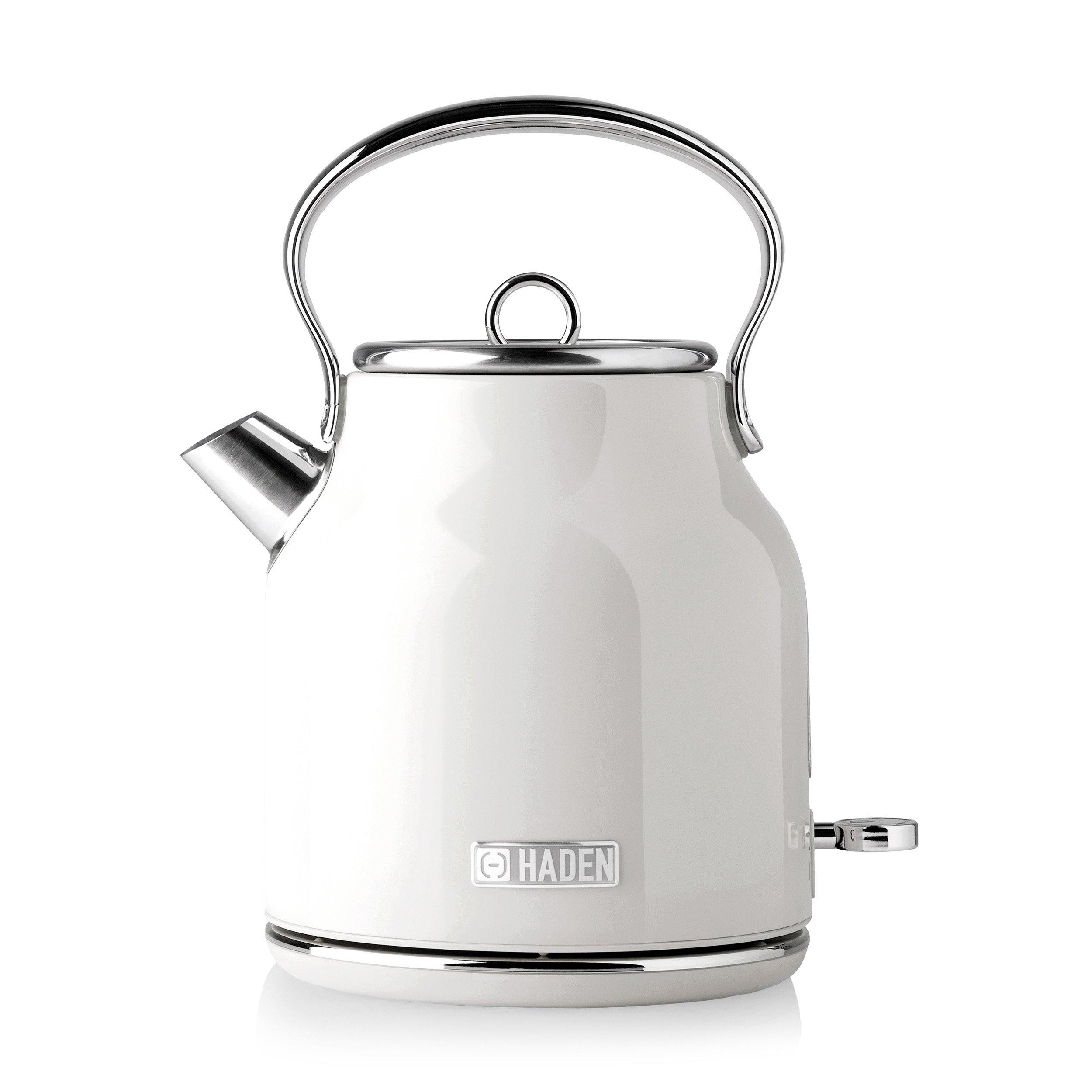Ivory - Haden - Haden Heritage Kettle & 4 Slice Toaster - 4