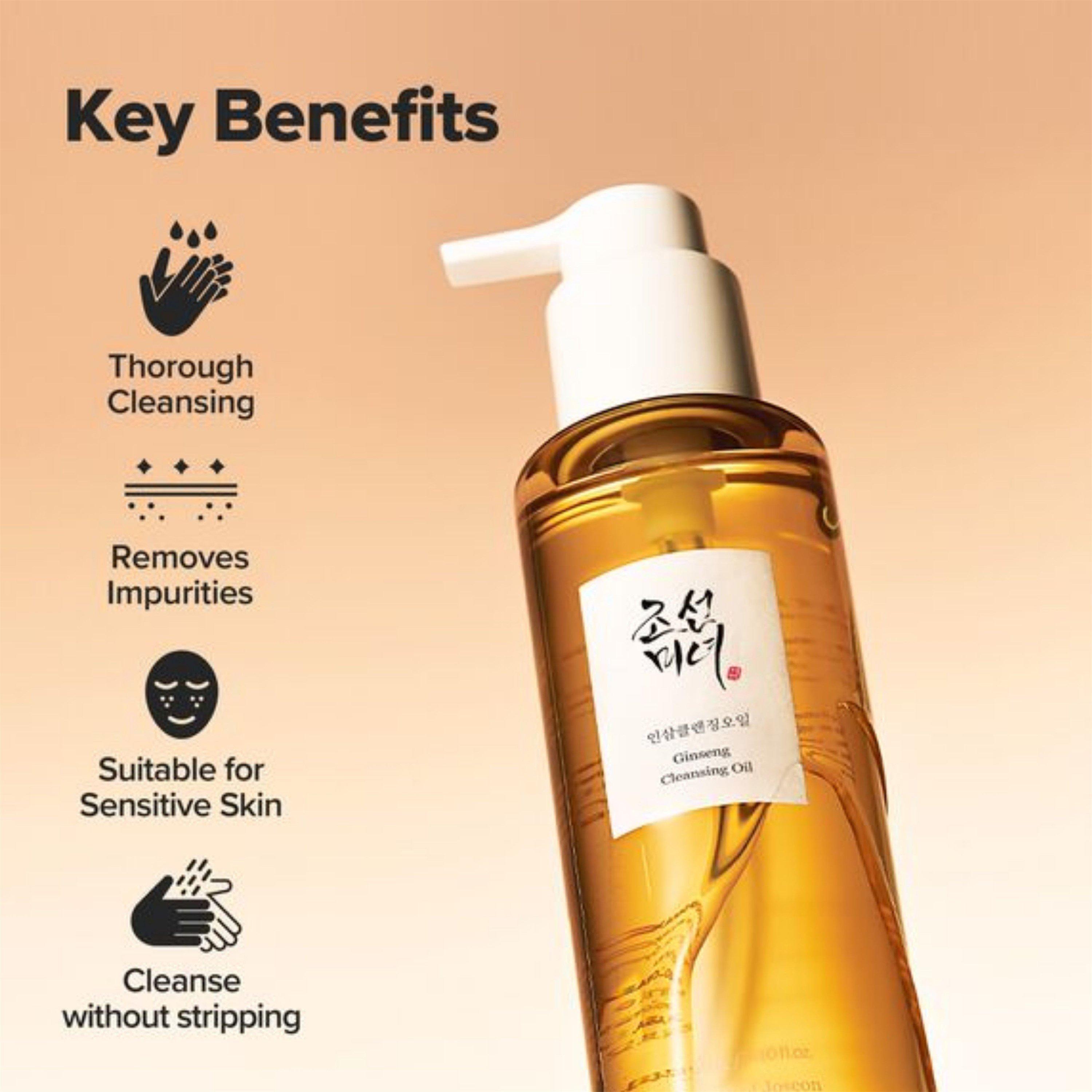 None - Beauty of Joseon - Ginseng Cleansing Oil 210ml - 3