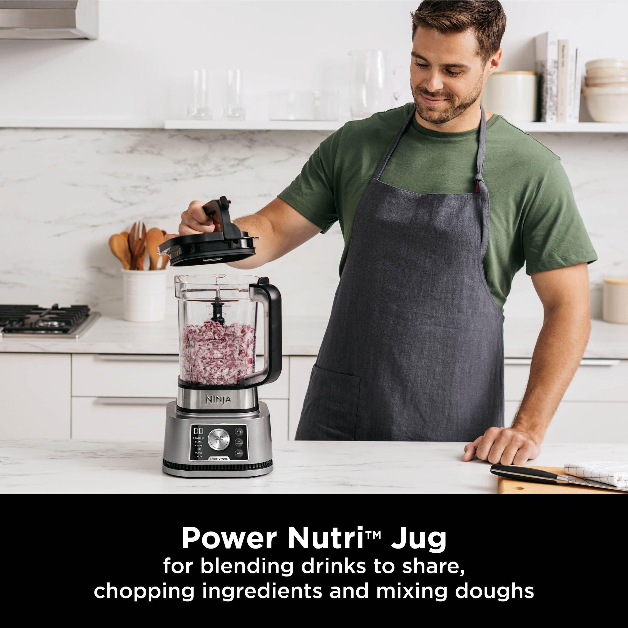 Silver - Ninja - Foodi Power Nutri Blender 3-in-1 CB350UK Silver - 4