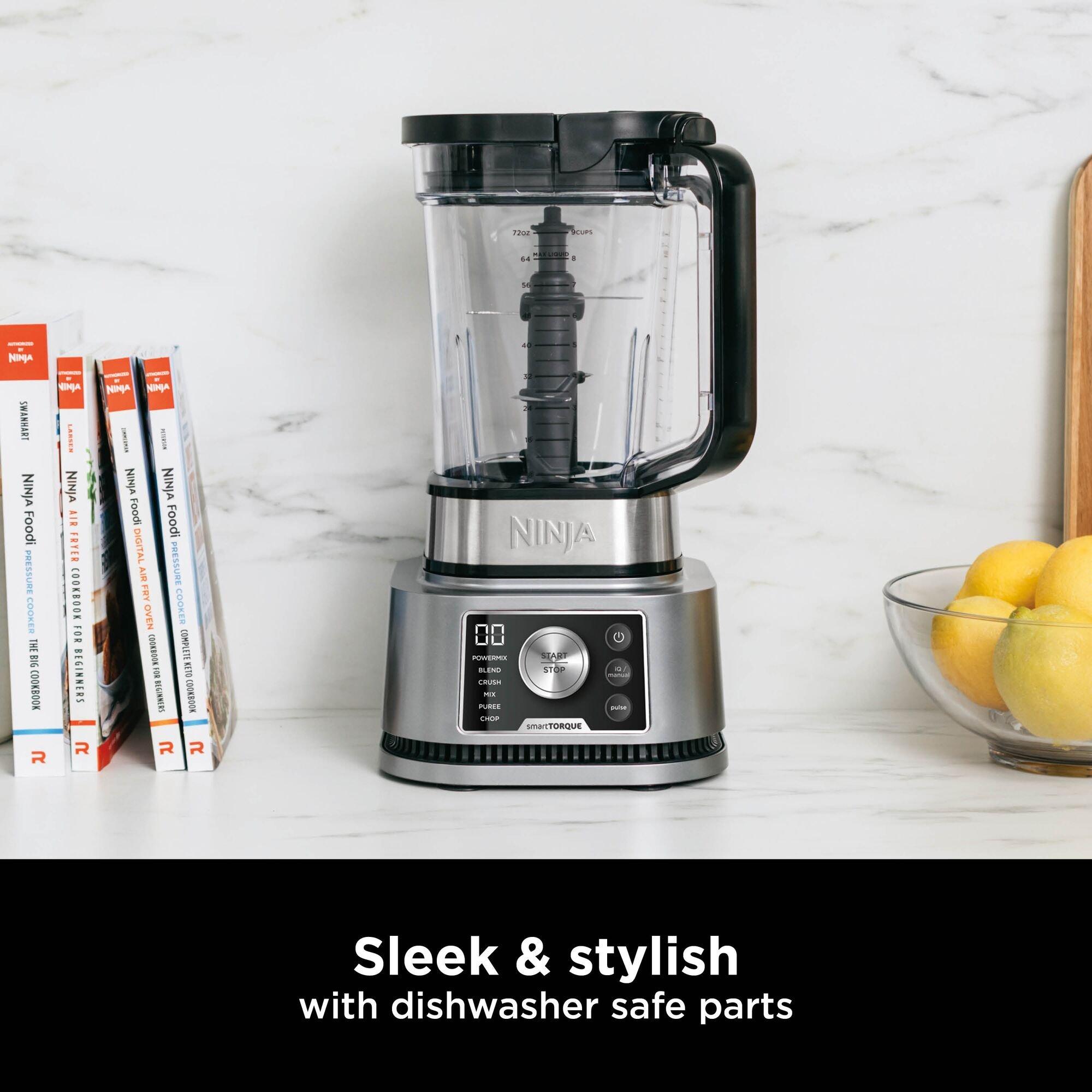 Silver - Ninja - Foodi Power Nutri Blender 3-in-1 CB350UK Silver - 5
