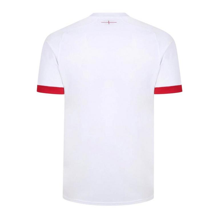 Blanc/Rouge - Umbro - Address logo-print hoodie - 2