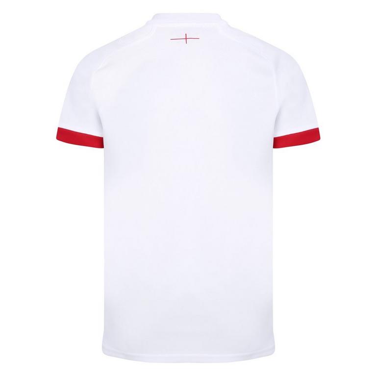 Blanc/Rouge - Umbro - England Rugby 7s Home Shirt 2022 2023 Juniors - 2