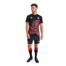 Noir/Rouge - Umbro - Includes a T-shirt and a pair of pants - 3