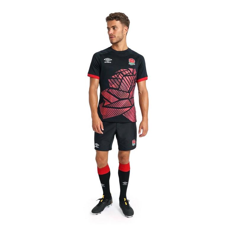 Noir/Rouge - Umbro - Includes a T-shirt and a pair of pants - 3