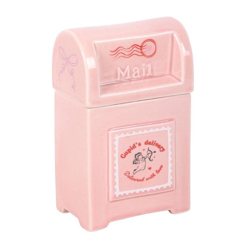 White - Something Different - Cupids Delivery Valentine Postbox Oil Burner - 4