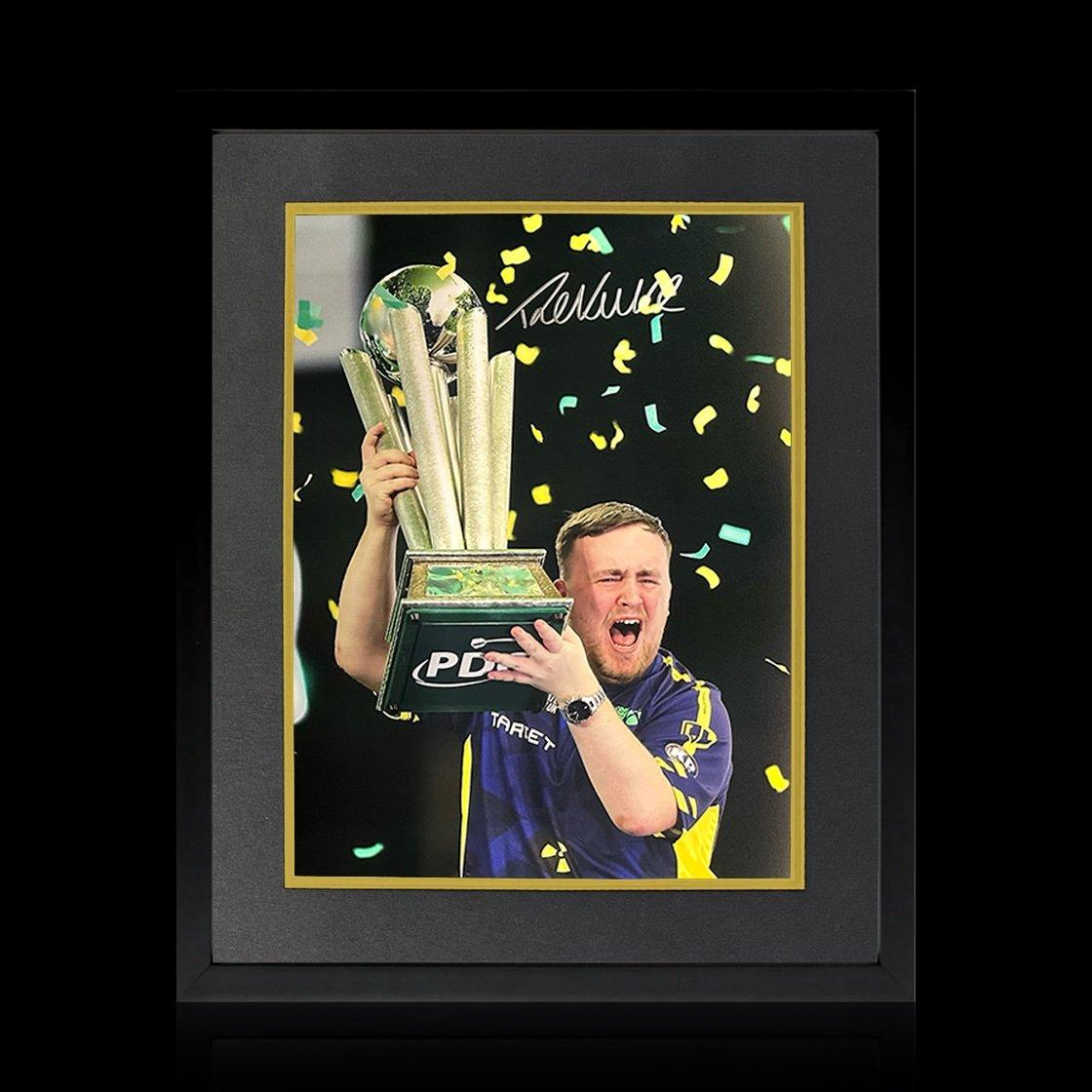 Purple - The Fan Cave - Luke Littler Signed 2025 World Champion Image - 1