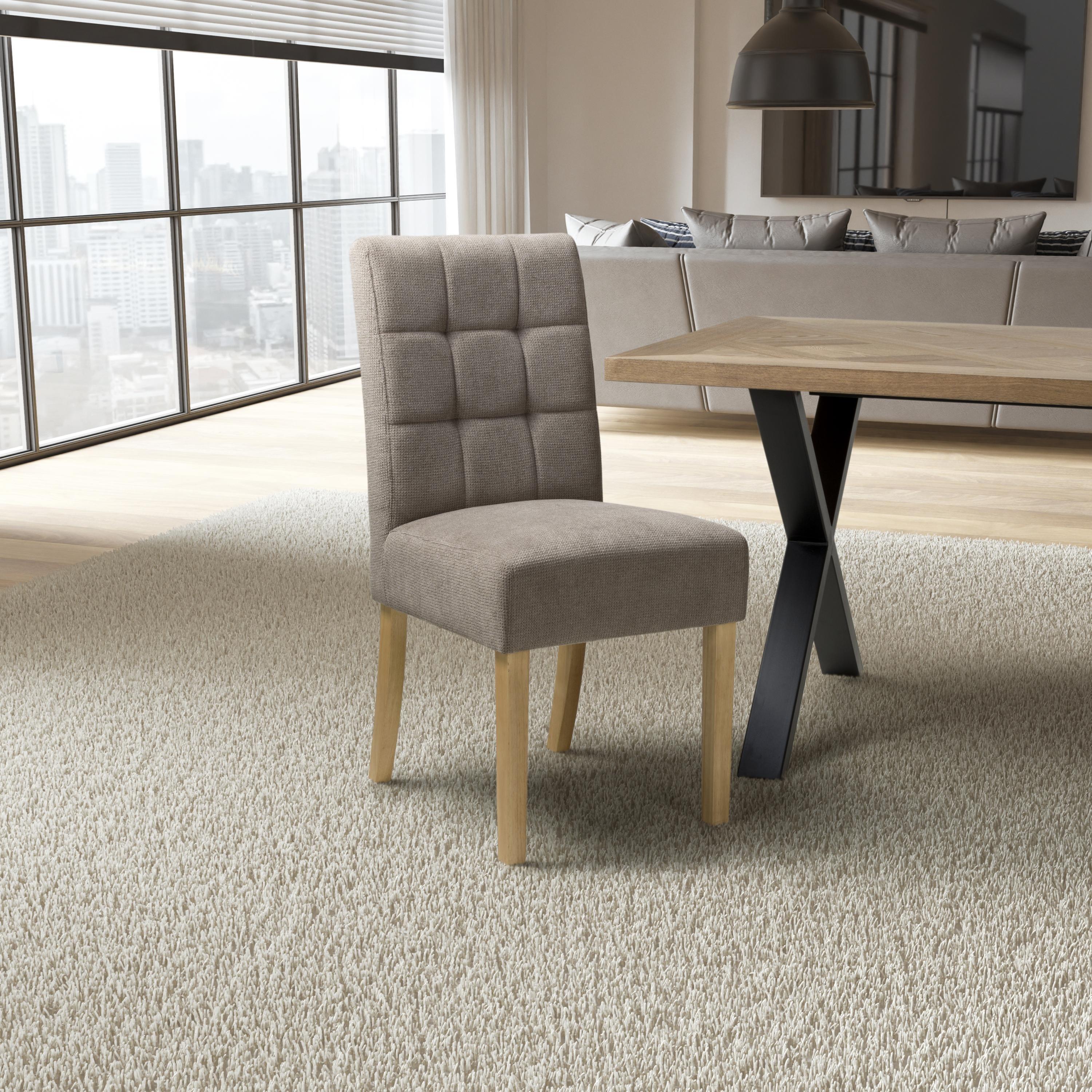 Set of 2 Moseley Light Brown Dining Chairs